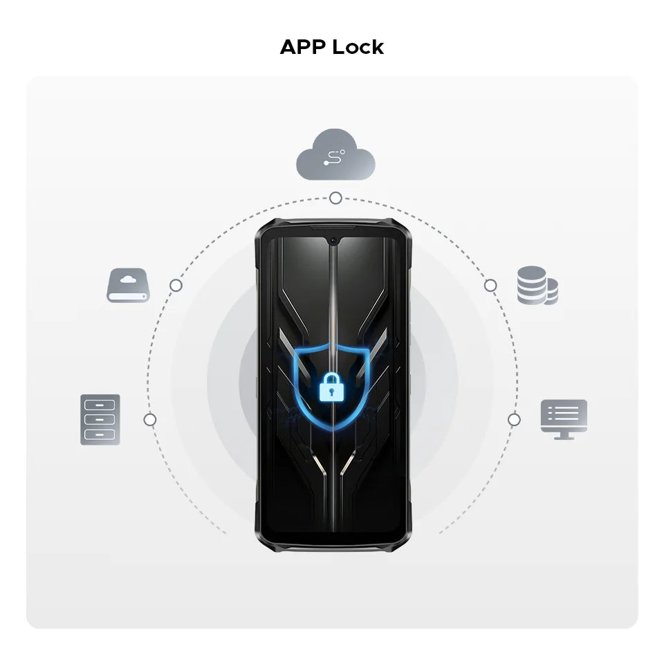 DOOGEE S119 Robustes Smartphone - 10200 mAh Akku, 33W, 6.72 Zoll