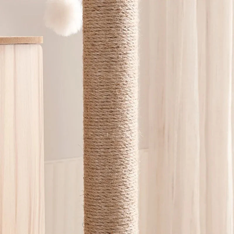 Großer Holz Katzenbaum Mit Raum Pod Multi-Level Katzen Turm & Kratzbäume Langlebig Katzen Möbel Für Indoor Katzen Katzen Spielzeug
