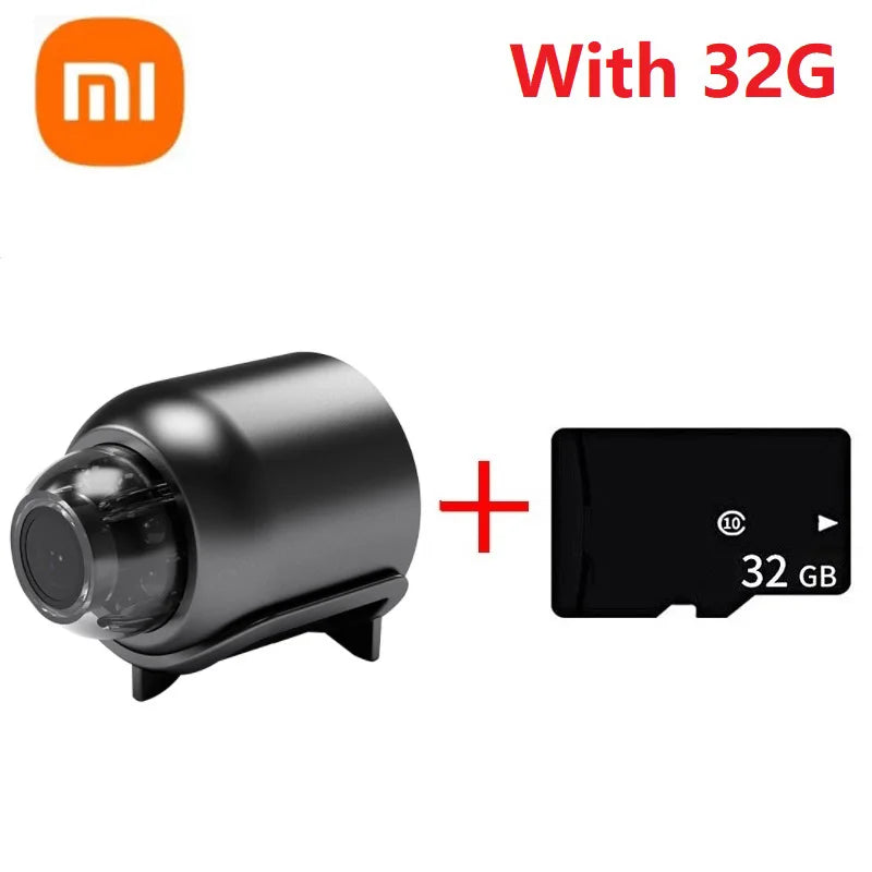 Sicherheitskamera 2025: Xiaomi X5 1080P HD Camera WiFi - Wireless Night Vision Motion Detection Home Security Collection