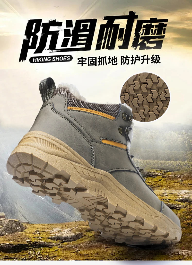 Ghete de iarnă Lexsan Allround cu șireturi, impermeabile - mărime până la gleznă, talpă antiderapantă