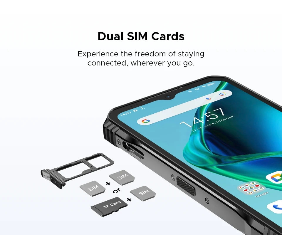 Doogee S Cyber Pro Robustes - 10800 mAh, 33W, 6.6 Zoll