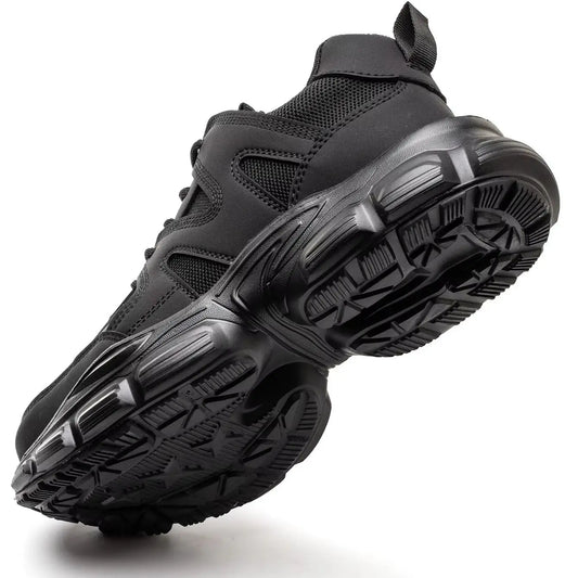 New Women Safety Shoes Anti-smash Anti-puncture Work Shoes Breathable Lightweight Work Sneakers Indestructible Women Shoes Boots