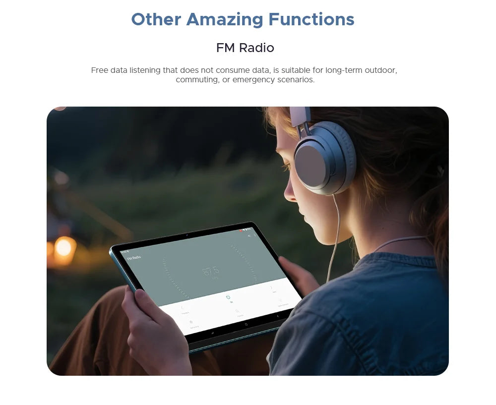 DOOGEE Tab G6 2-in-1 Tablet - 11 Zoll Display 8000mAh Akku 6GB RAM