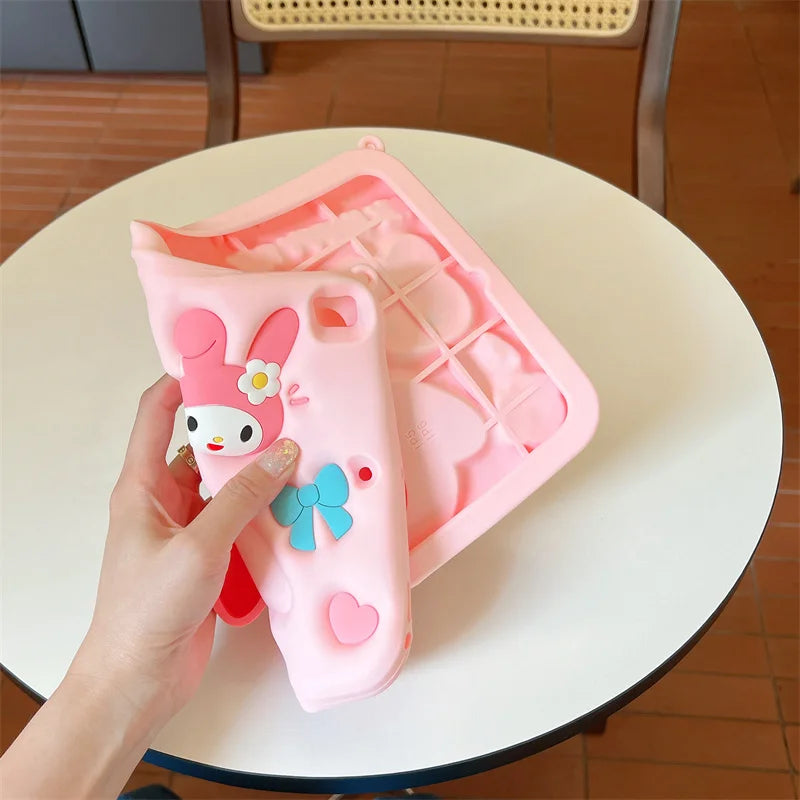 CartoonMelody 3D Hülle Stoßfest - iPad 10,2'' kompatibel