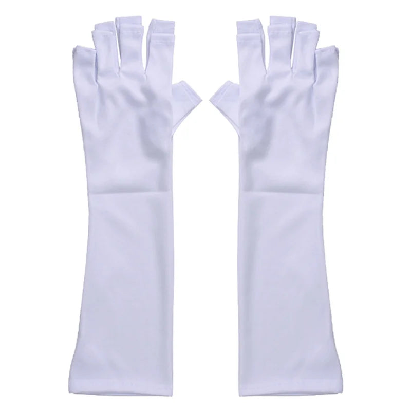 Choice UV Schutzhandschuhe - Anti UV 2er Set M L Für Nägel