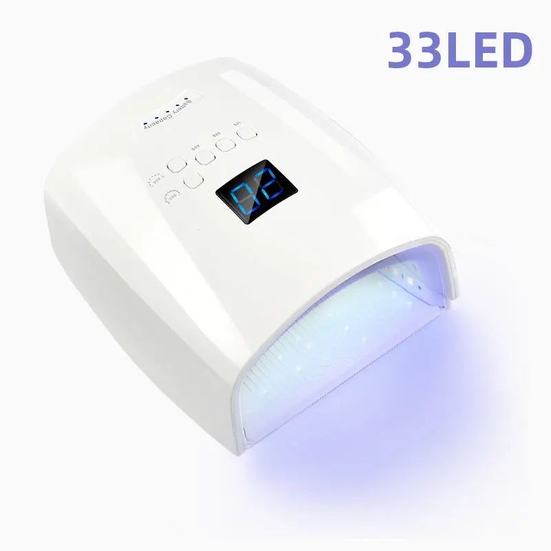 Rechargeable UV LED Lamp for Nails Wireless Gel Polish Nail Dryer Pedicure Manicure Light Cordless LED Nail Lamp For Manicure