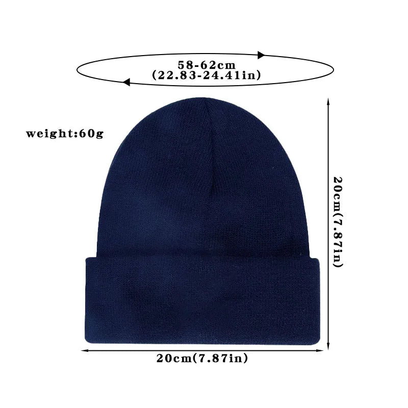 FAITOLAGICN Skullies Beanie - Warme Einheitsgröße Acryl