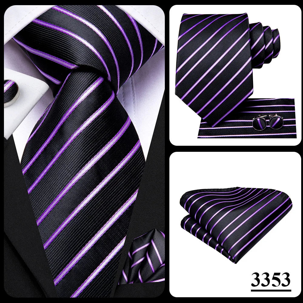 Hi-Tie Seiden-Herren-Krawatten-Set Blumenmuster Gelb Gold Krawatten und Taschentücher Manschettenknöpfe-Set Herren-Hochzeits-Party-Anzug-Mode-Halskrawatte C-3053