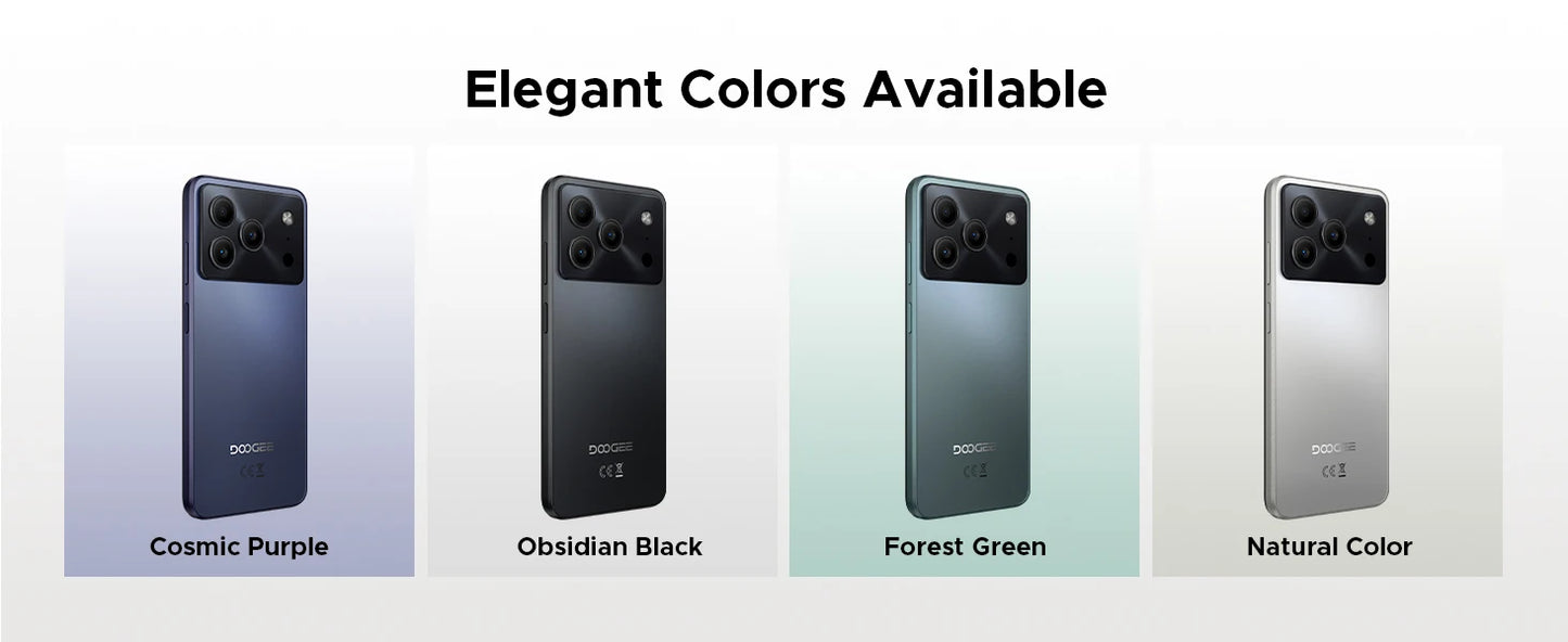 DOOGEE Note56 Plus Großer Akku - Kapazität 6150mAh, Display 6,56 Zoll