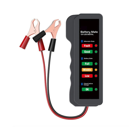 AutoTest 12V Batterietester Lichtmaschine - LED Kompakt