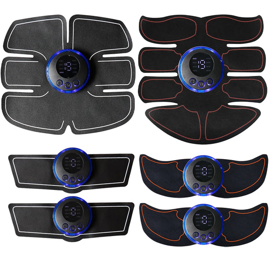 Plasturi fitness 2025: Raiuleko Plasturi pentru antrenament abdominal, braț, ABS și șold - Stimulator muscular abdominal EMS, instrument de exerciții, colecție de masaj pentru slăbire corporală