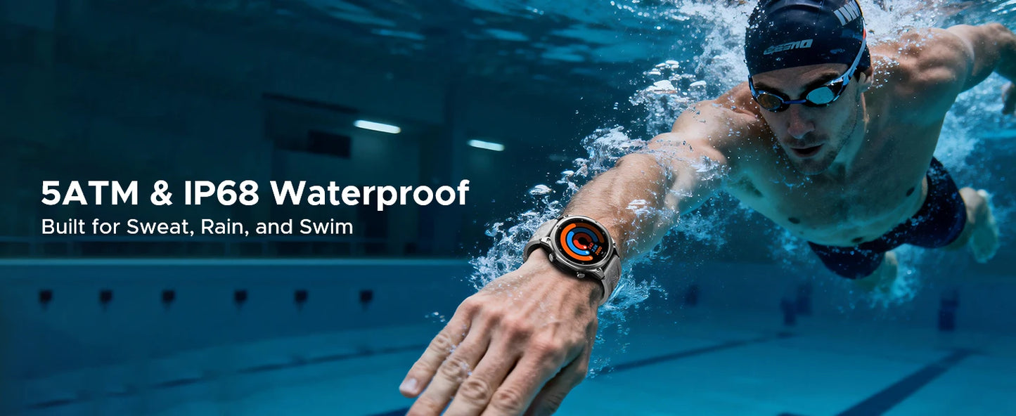 DOOGEE ANYWISE W1 LITE - Akku 8-12 Tage, 5ATM, 1,43Zoll