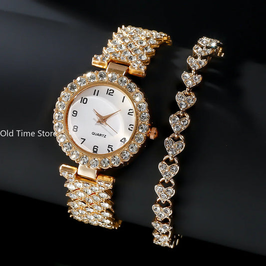 Trendiger Digitaler Rhinestone-Damen-Schmuck, Stilvoller Quartz-Armband, Elegante Damen-Uhr, Heißer Verkauf-Design