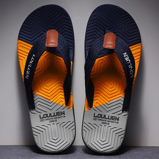 Hohe Qualität Heißer Verkauf Männer Flip Flops Sommer Strand Flip Flops Männer Mode Atmungsaktiv Casual Strand Männer Hausschuhe Sommer Outdoor