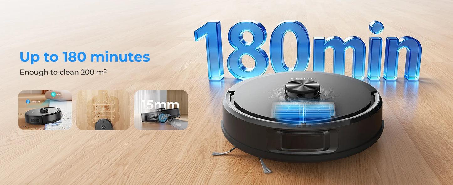 Laresar L30 Beutellos Zyklon-Saugkraft - Kapazität 300 ml, 10000 Pa