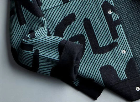 Nive Burs Cardigan Umlegekragen - Größe M-XXL, Polyester Baumwollmix, Knopfverschluss