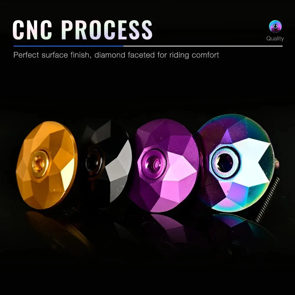 Fahrrad Steuersatz Kappe Gebrannt Blau MTB Rennrad Vorbau Steuersatz Top Kappe Abdeckung mit Schraube für 28.6mm Gabel Kopf Rohr Radfahren Zubehör