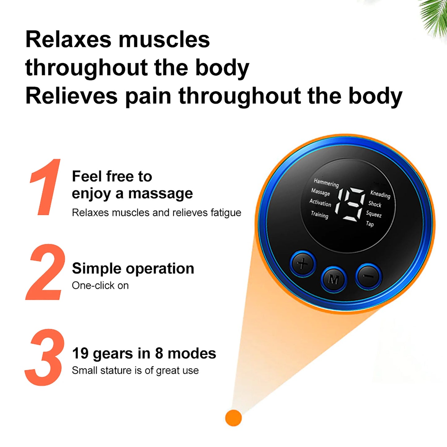 Nacken-Massagegerät 2025: Mini-Electric EMS Cervical - 8 Modes Collection