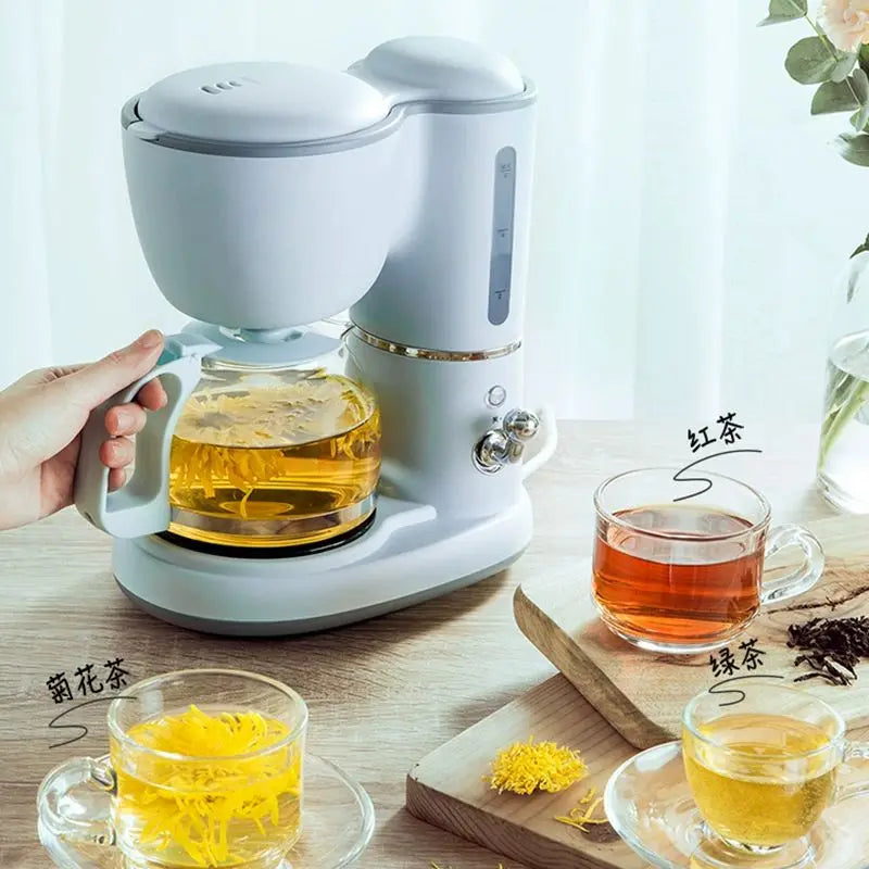 Fully Automatic Drip Coffee Maker Drip filter 600ml American coffee machine Tea Boiler Espresso Maker for home office 220V