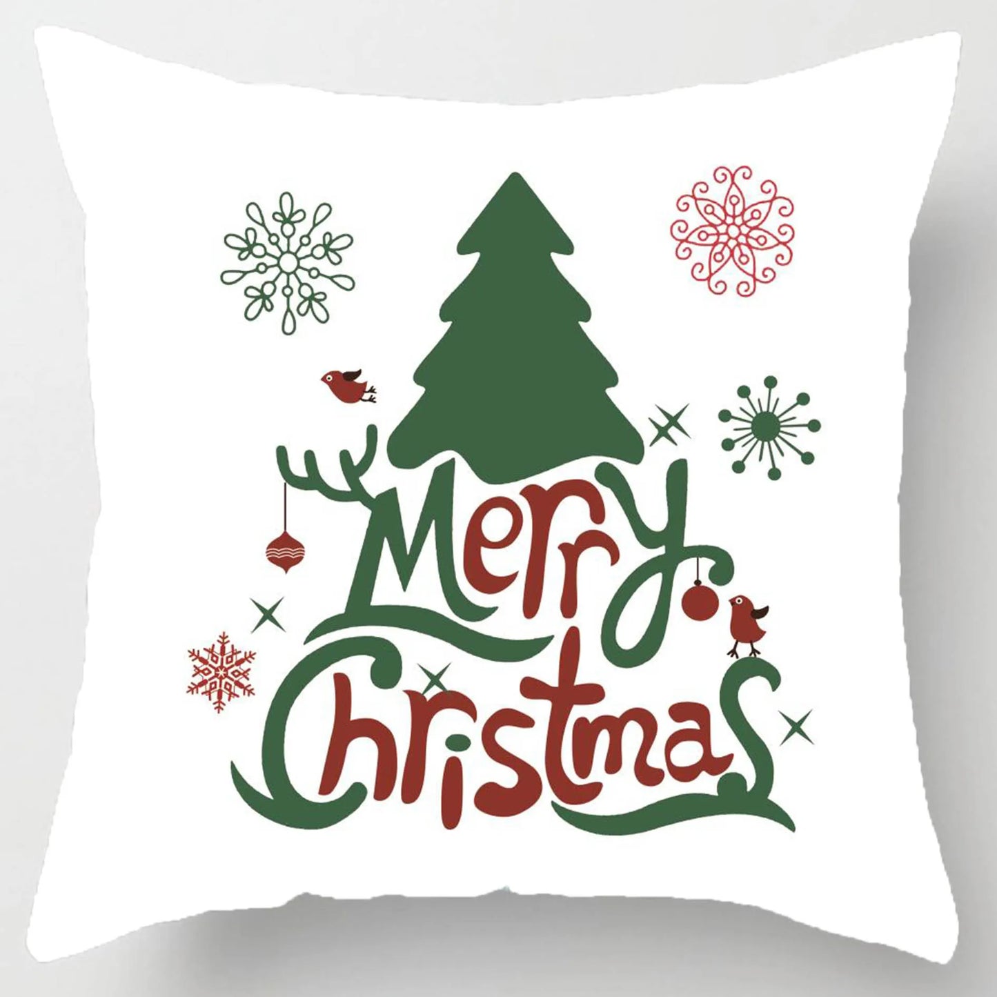 2025 New Year Christmas pillow case 30*50cm,40*40cm,45x45cm, cushion cover home Christmas decoration pillow case