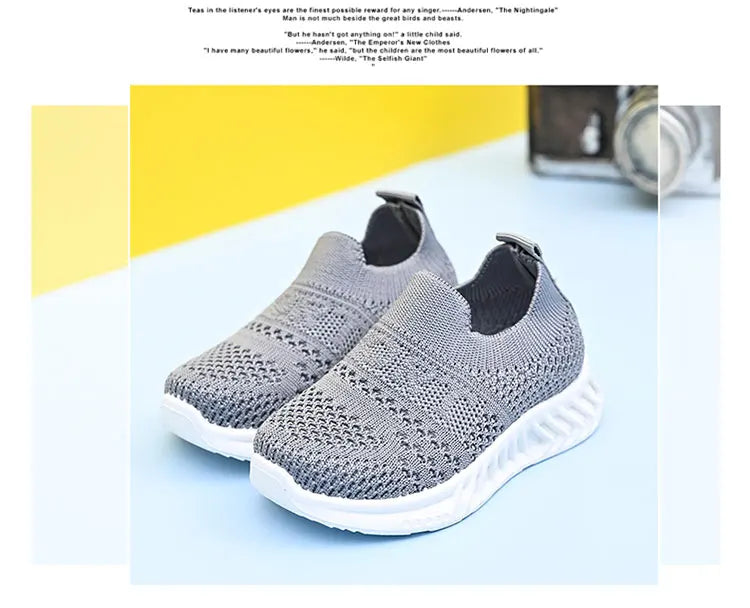 Kinder Sneaker 2025 - Toddler Schuhe Jungen Mädchen - Weiches Innenfutter Rutschfest Gummi Außensohlen - Baby Atmungsaktive Sportsschuhe