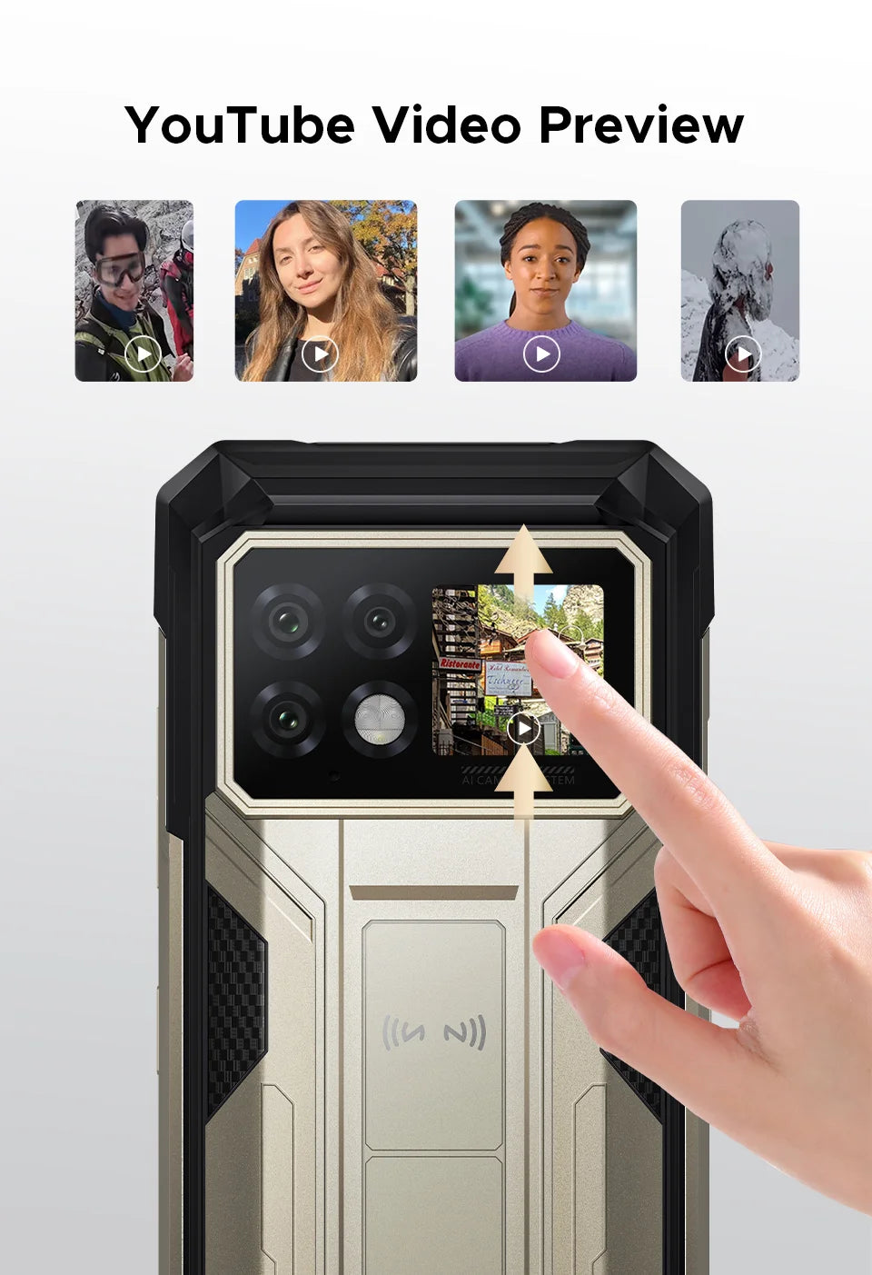 DOOGEE S200 Max Outdoor 5G - 22000 mAh Akku, 66 W, 6,72 Zoll