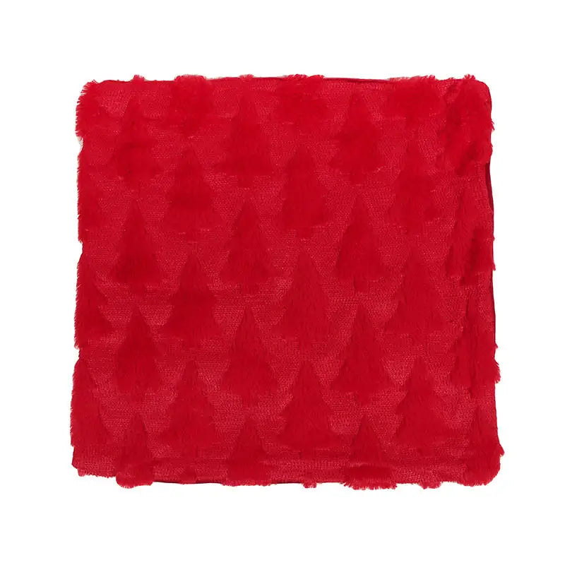 Christmas Romantic Throw Pillow Cover Plushh Stamping Waist Cushion Cover Decor Home Decorative Pillowcas