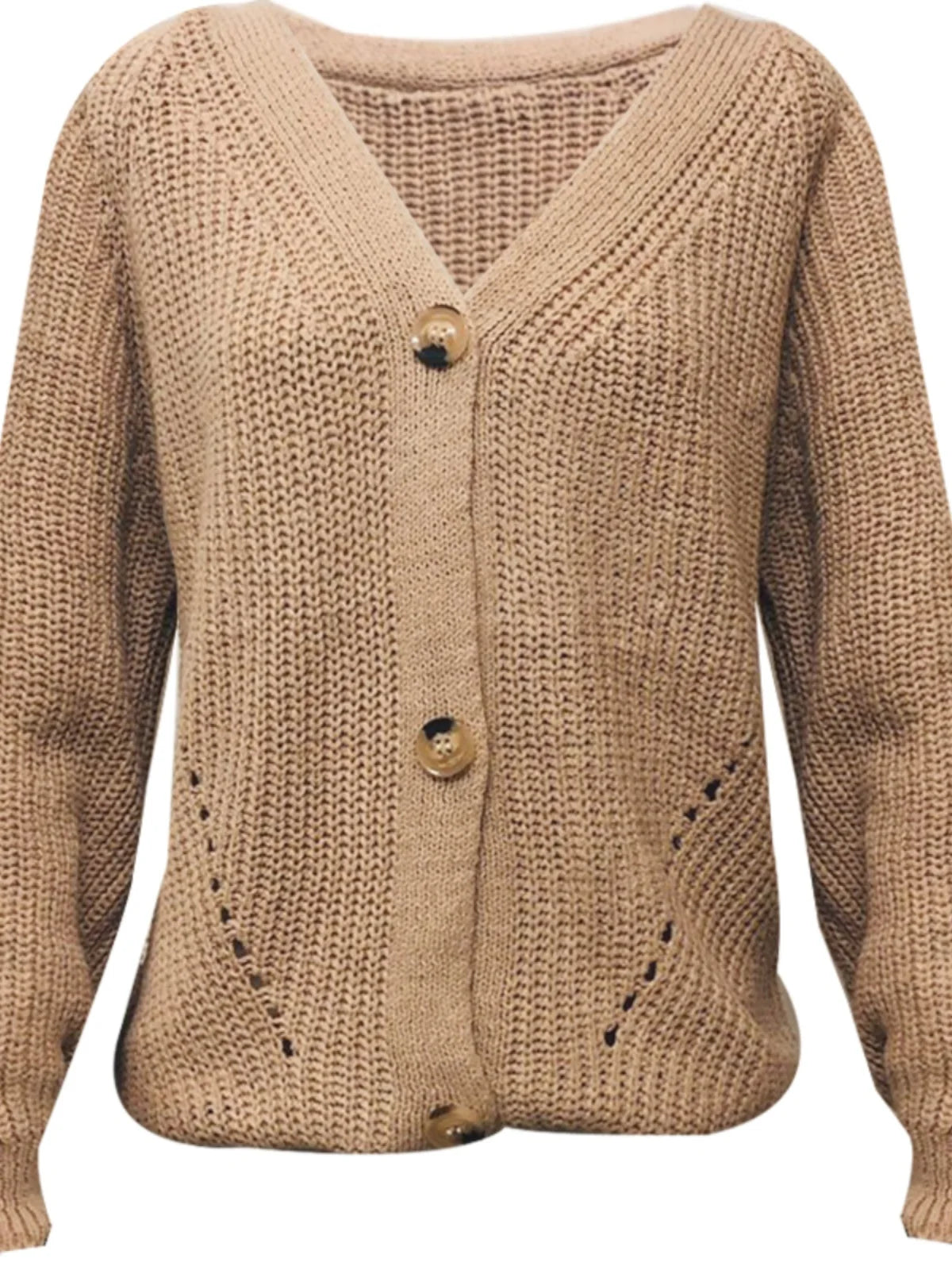 CN Cardigan Kuscheliger V-Ausschnitt - Regular, 120–220 g/m²