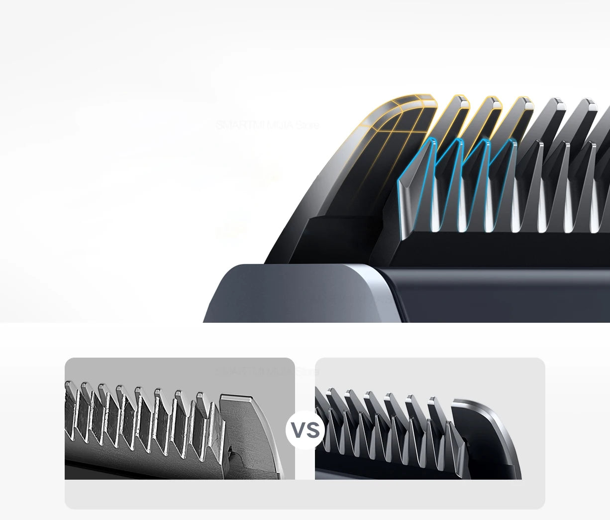 XIAOMI MIJIA Haarschneidemaschine 2 Titanklinge - 160 Min, 0,5-20 mm