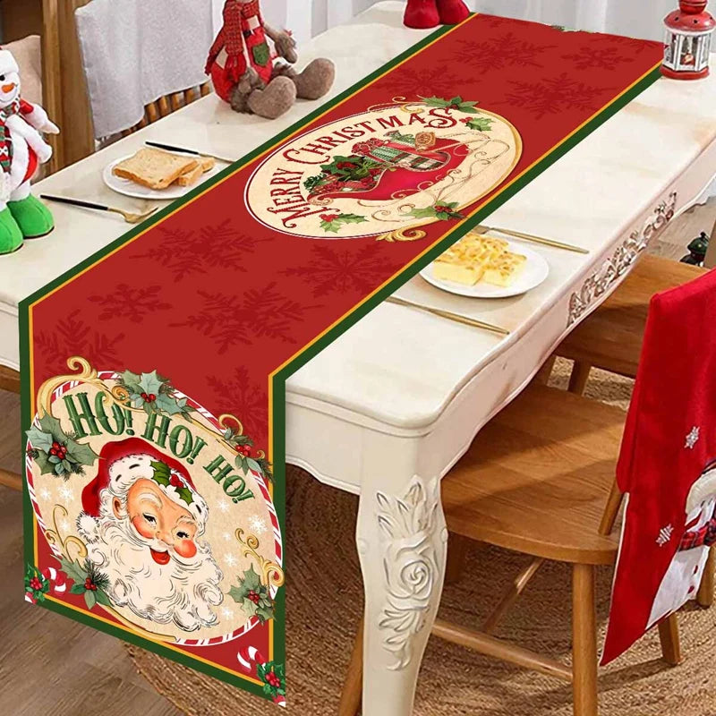 SantaHome Tischläufer Weihnachtszauber - Maße 30x180 cm, Baumwolle