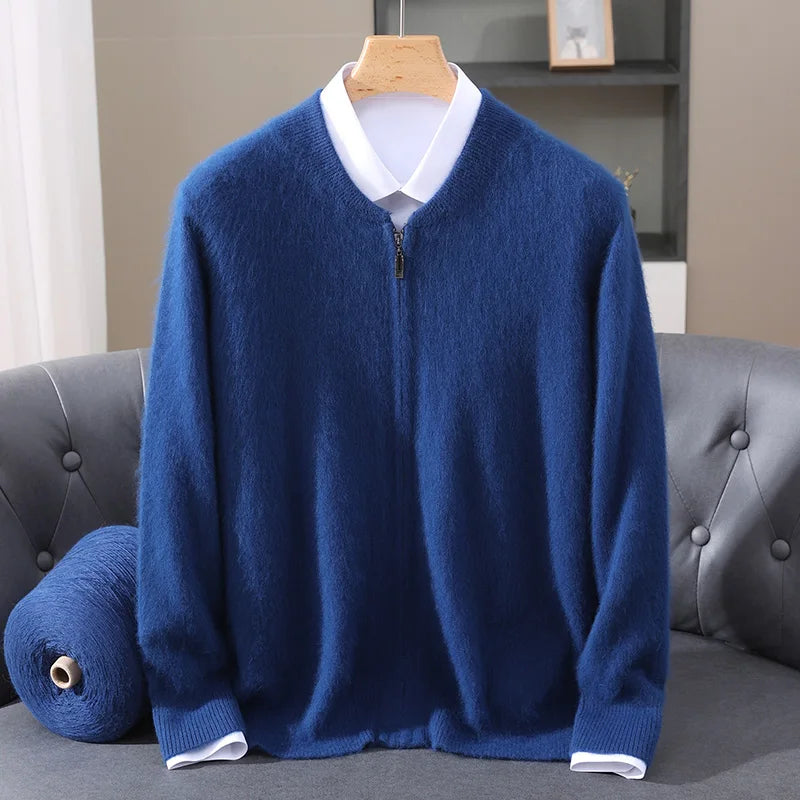 Snaoutofit Stehkragen Reißverschluss - Nerz Kaschmir M