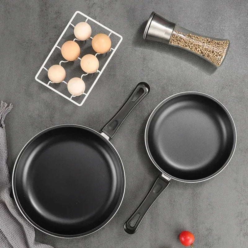 Chef Gusseisen Pfannen Set - 20/25/30cm Antihaft Induktion