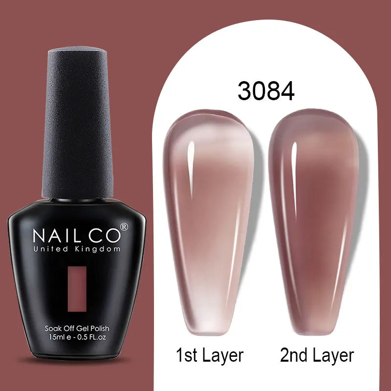 NailCO Gel Nail Polish Nail Art Translucent Vernis Semi Permanent UV LED Lamp Gel Manicure for Gel Polish Nail Glue Productos