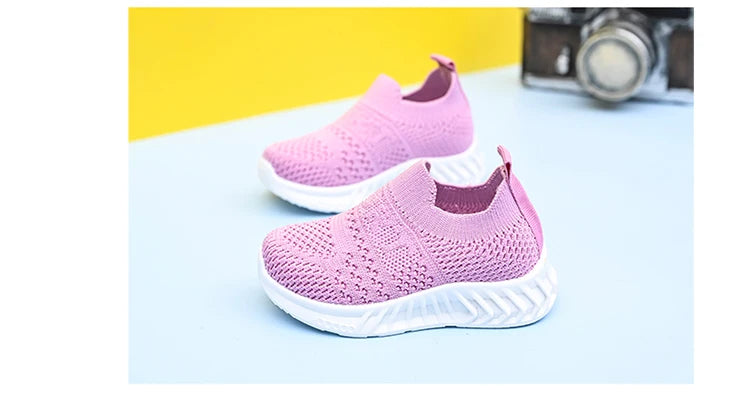 Kinder Sneaker 2025 - Toddler Schuhe Jungen Mädchen - Weiches Innenfutter Rutschfest Gummi Außensohlen - Baby Atmungsaktive Sportsschuhe