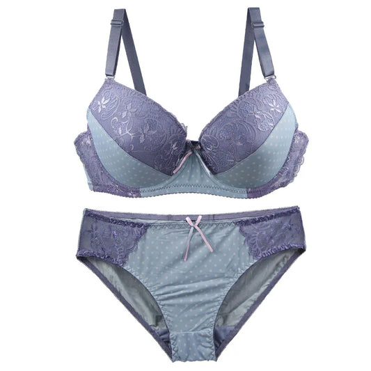 DAINAFANG Push Up Spitze - CDE Cups Bügel Plus Size