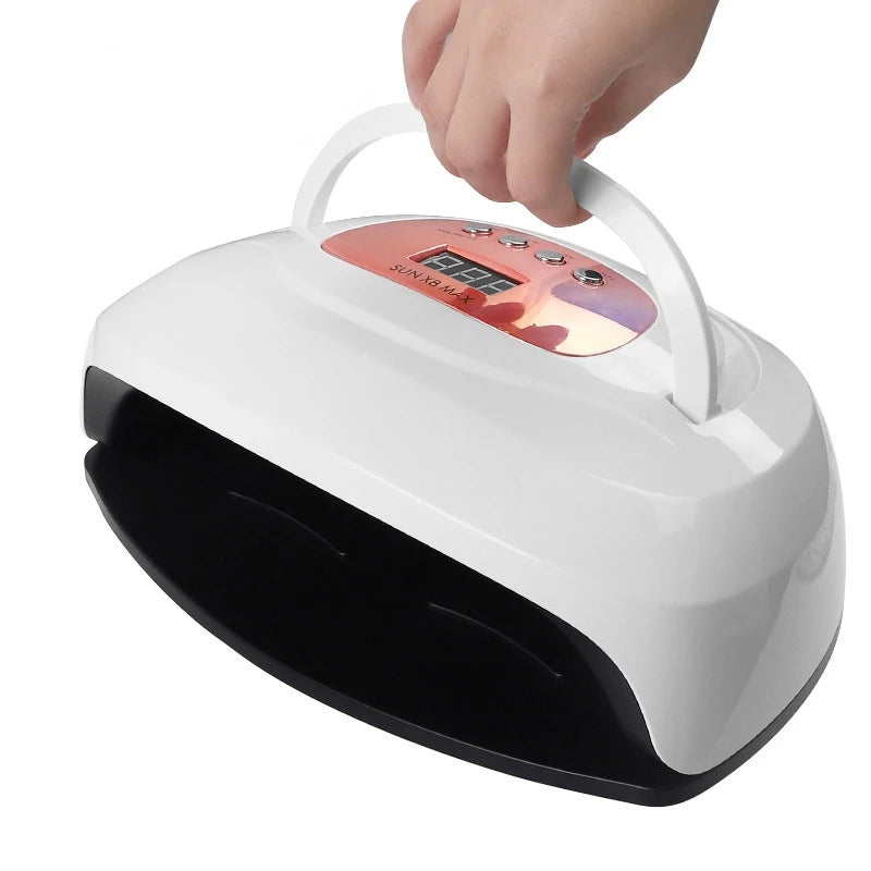 Large Size LED UV Lamp For Nails 150W Uv Light Gel Polish Nail Drying Lamp Nail Dryer Equipment Manicure Accessories Sun X8 Max
