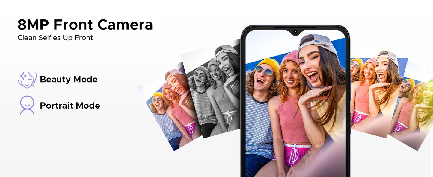 DOOGEE Note56 Plus Großer Akku - Kapazität 6150mAh, Display 6,56 Zoll