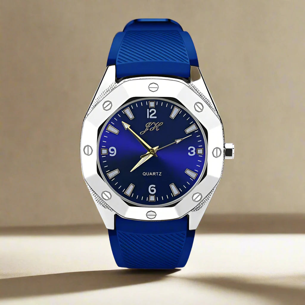 Luxury look with hidden USB Lighter watch,Stylish gift for smokers