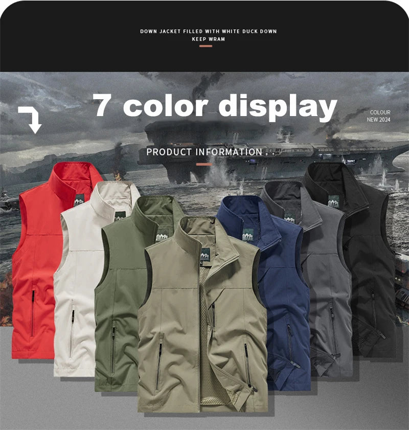 Nordic X1 Winddichte Motorrad Weste - Wasserdicht L/XL