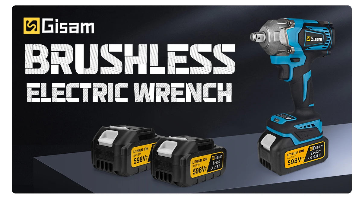 Gisam Brushless Akku-Schlagschrauber - 1200 Nm 1/2 18V