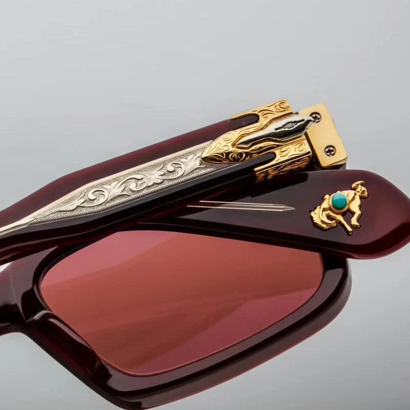 Jacque Marie Mage,Belvedere fashion handmade punk sunglasses