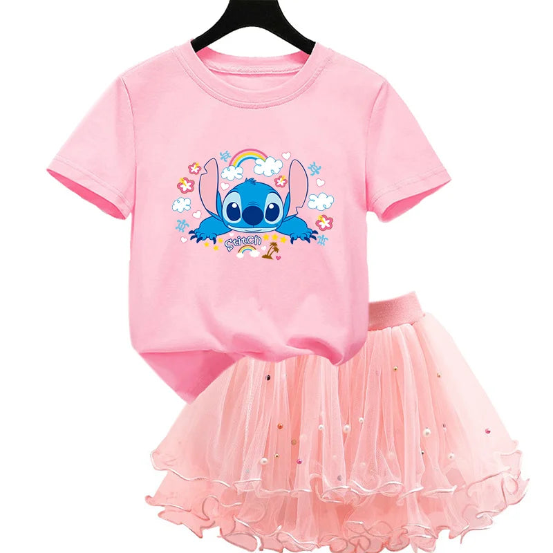 Mädchen-Disney-Set 2025: Lilo & Stitch Tutu-Kollektion - Licensed Character Collection