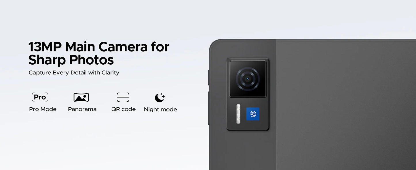 Doogee U13 Ultra Slim - 13 Zoll Display, 256GB Speicher, 11000mAh Akku