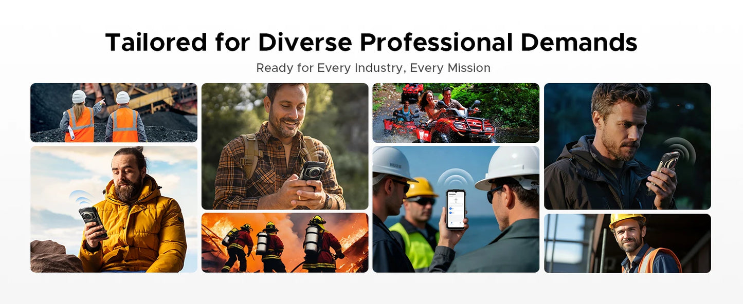 DOOGEE Fire 7 Ultra 5G Robustes Smartphone - 13000 mAh, 33 W, 6,6 Zoll