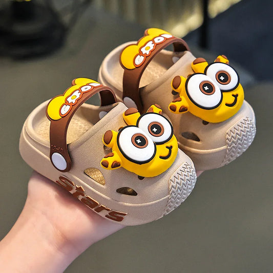 Kinder-Hausschuhe 2025: Sommer Cartoon Cool-Beach - Indoor Comfort Collection