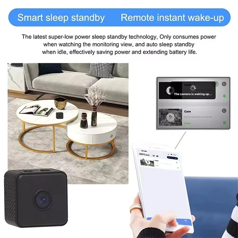Sicherheitskamera 2025: Xiaomi-X6 Mini-IP WiFi - Smart Home Collection