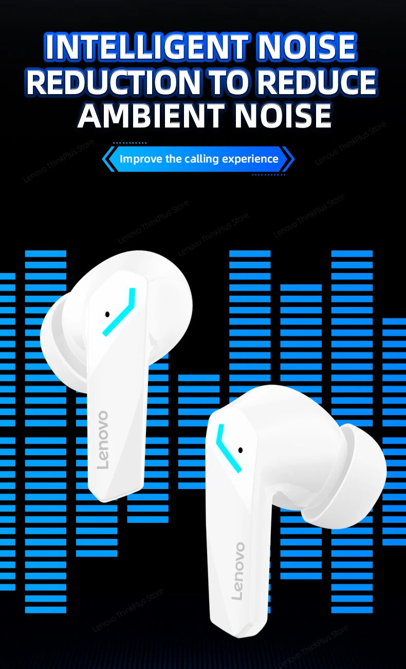 Gaming-Kopfhörer 2025: Lenovo GM2 Pro Bluetooth 5.3 - Sports Wireless In-Ear Low Latency Collection