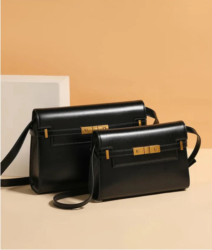 Premium genuine leather bag for women handmade luxury shoulder