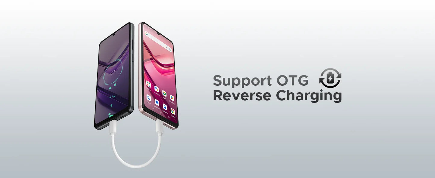 DOOGEE Note58 Pro NFC - 6250mAh Akku, 256GB Speicher, 6,75Zoll Display