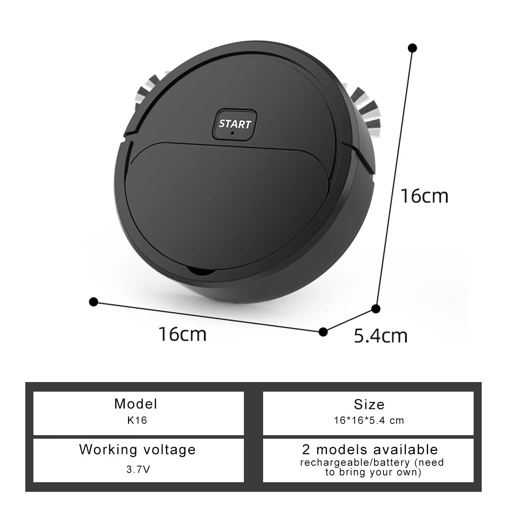 Saug-Roboter 2025: 3-in-1 Intelligent Mini-Cleaner - Smart Home Collection